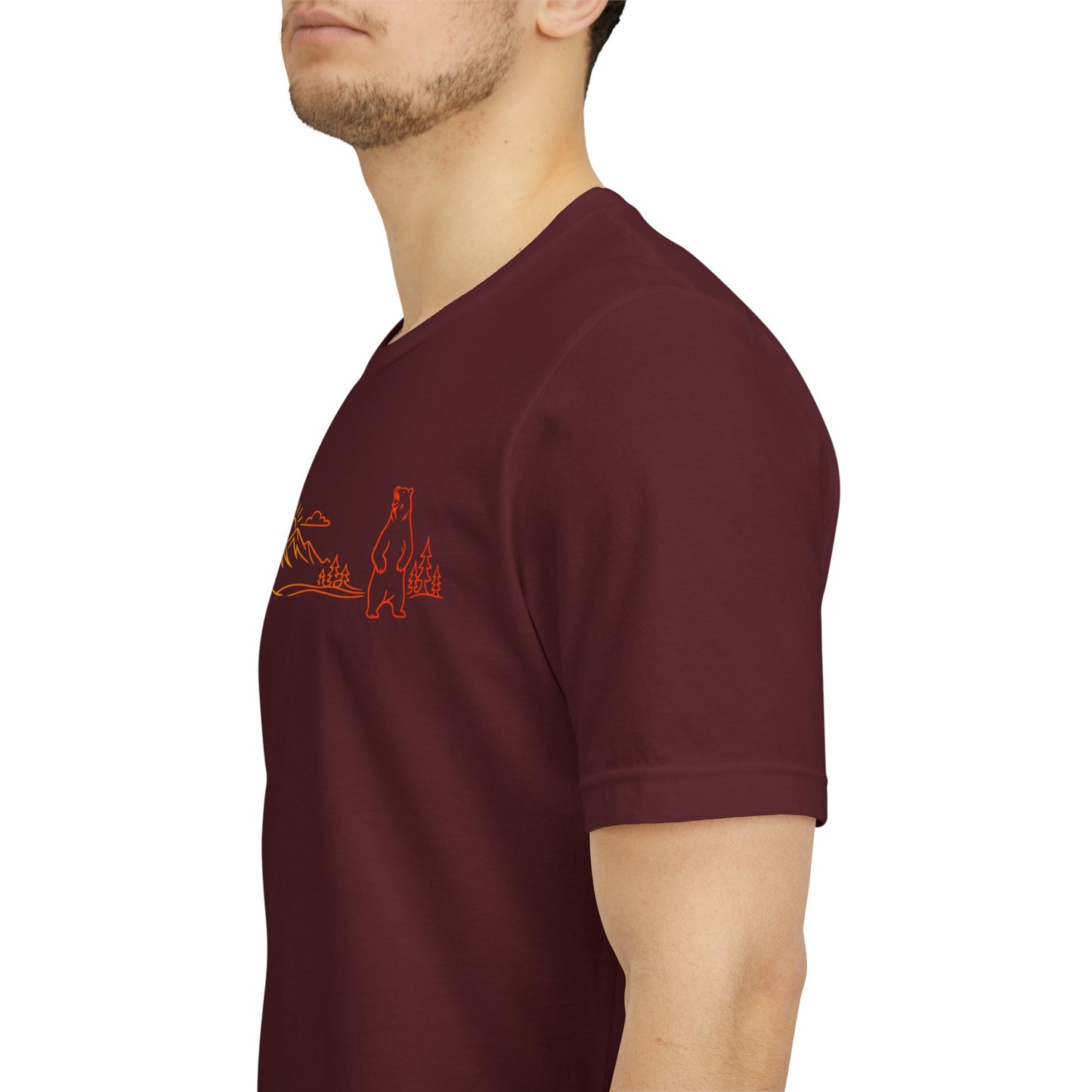 Standing Bear Mountain Scene Tee