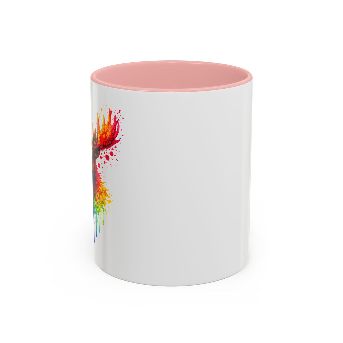 Watercolor Moose Coffee Mug  (11/15oz)