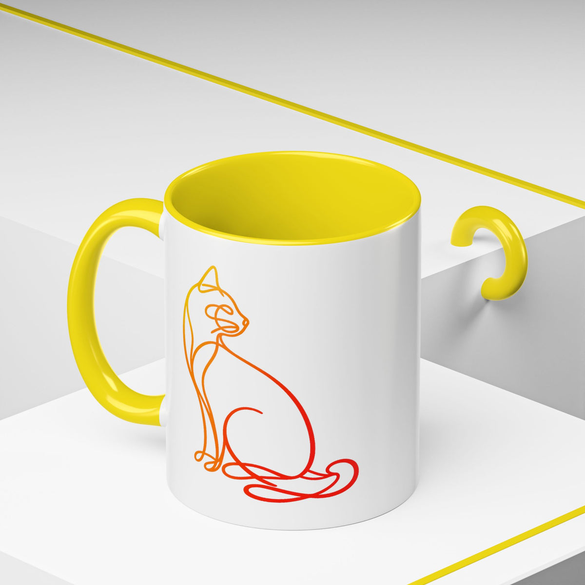 Sunrise Cat Coffee Mug  (11/15oz)