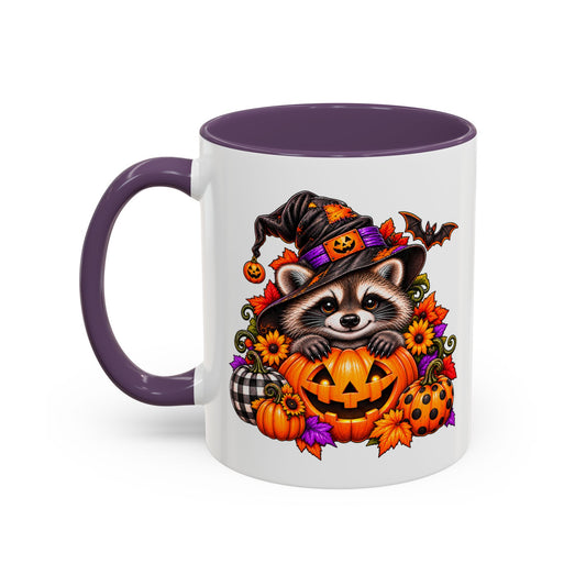 Halloween Raccoon Coffee Mug  (11/15oz)