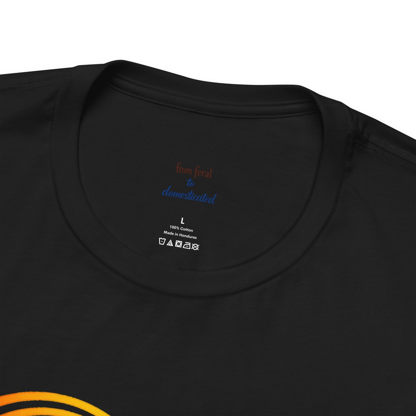 Heart/Paw Colorful Line-Work T-Shirt