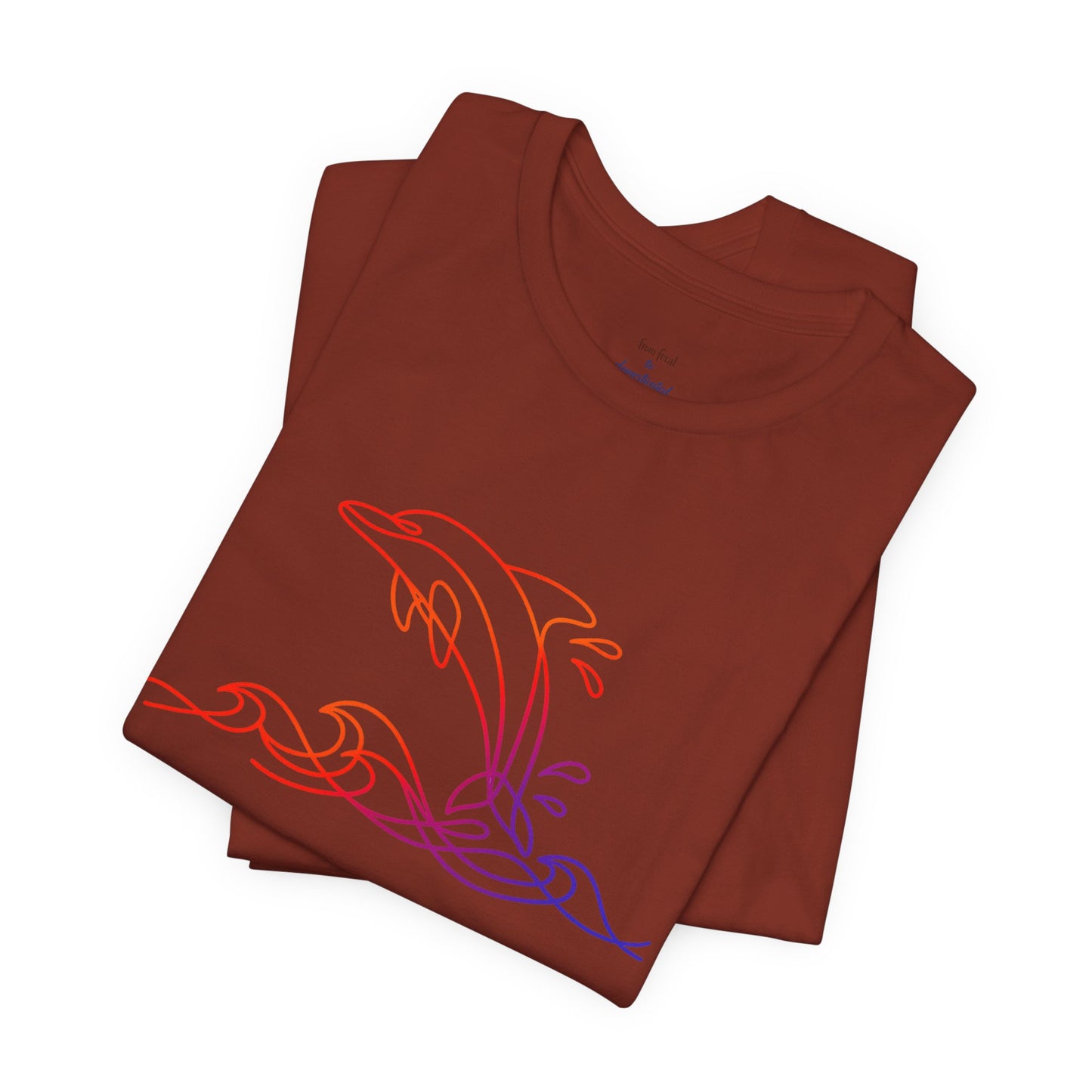 Dolphin Wild Lines T-Shirt