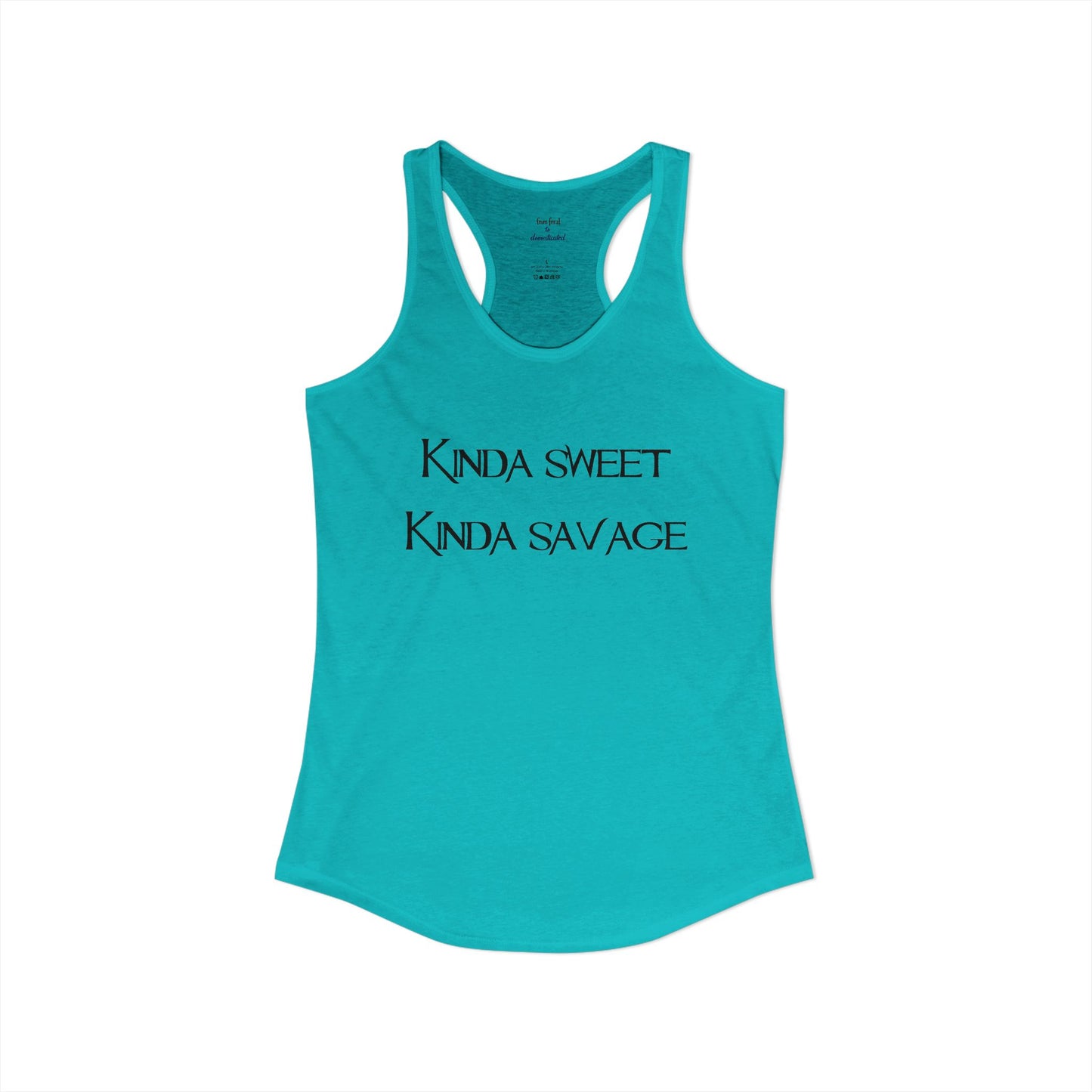 Kinda Both Racerback Tank