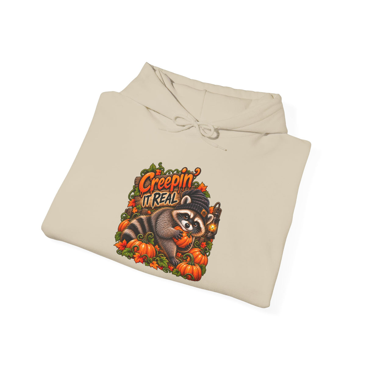 Creepin' Raccoon Hooded Sweatshirt