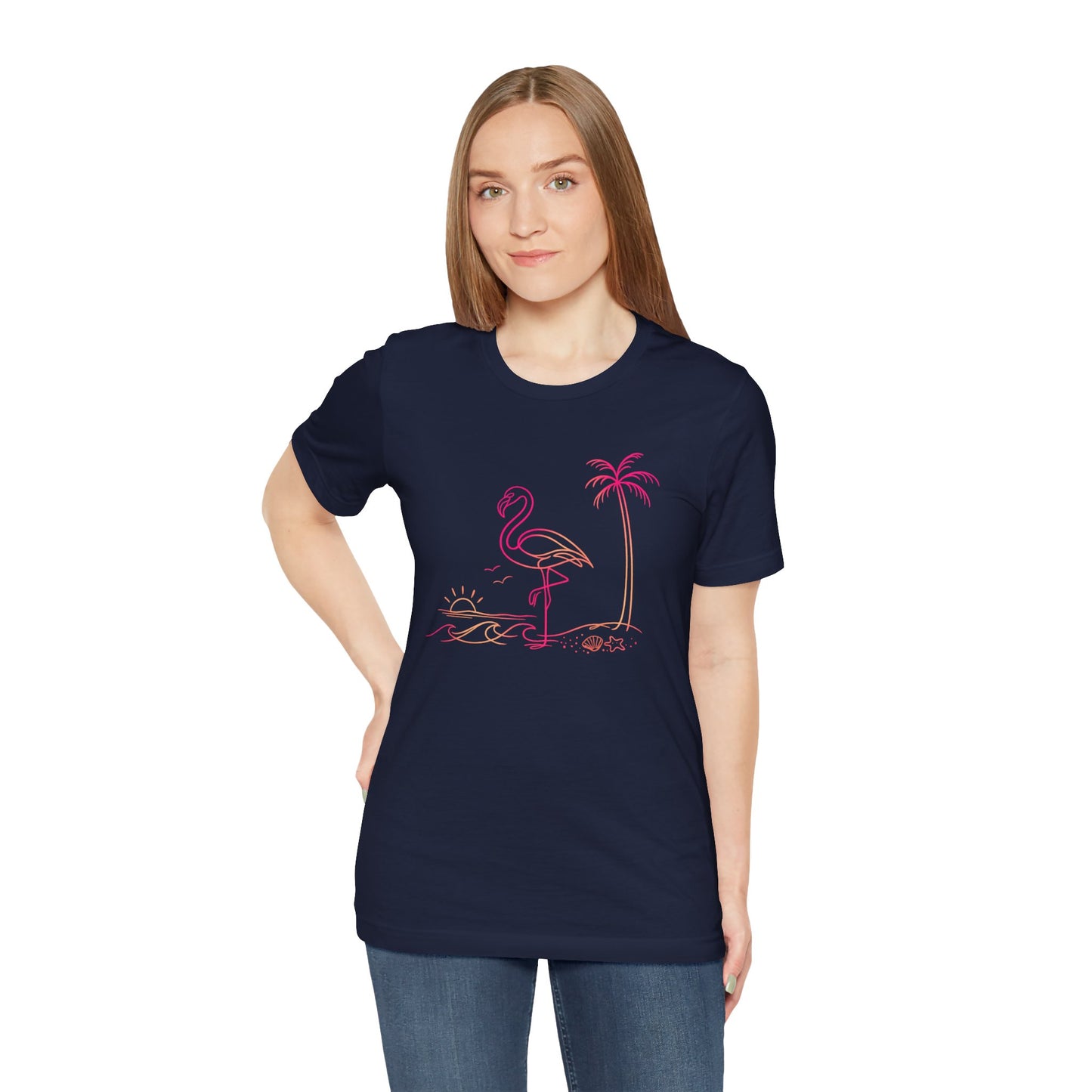 Flamingo Wild Lines T-Shirt