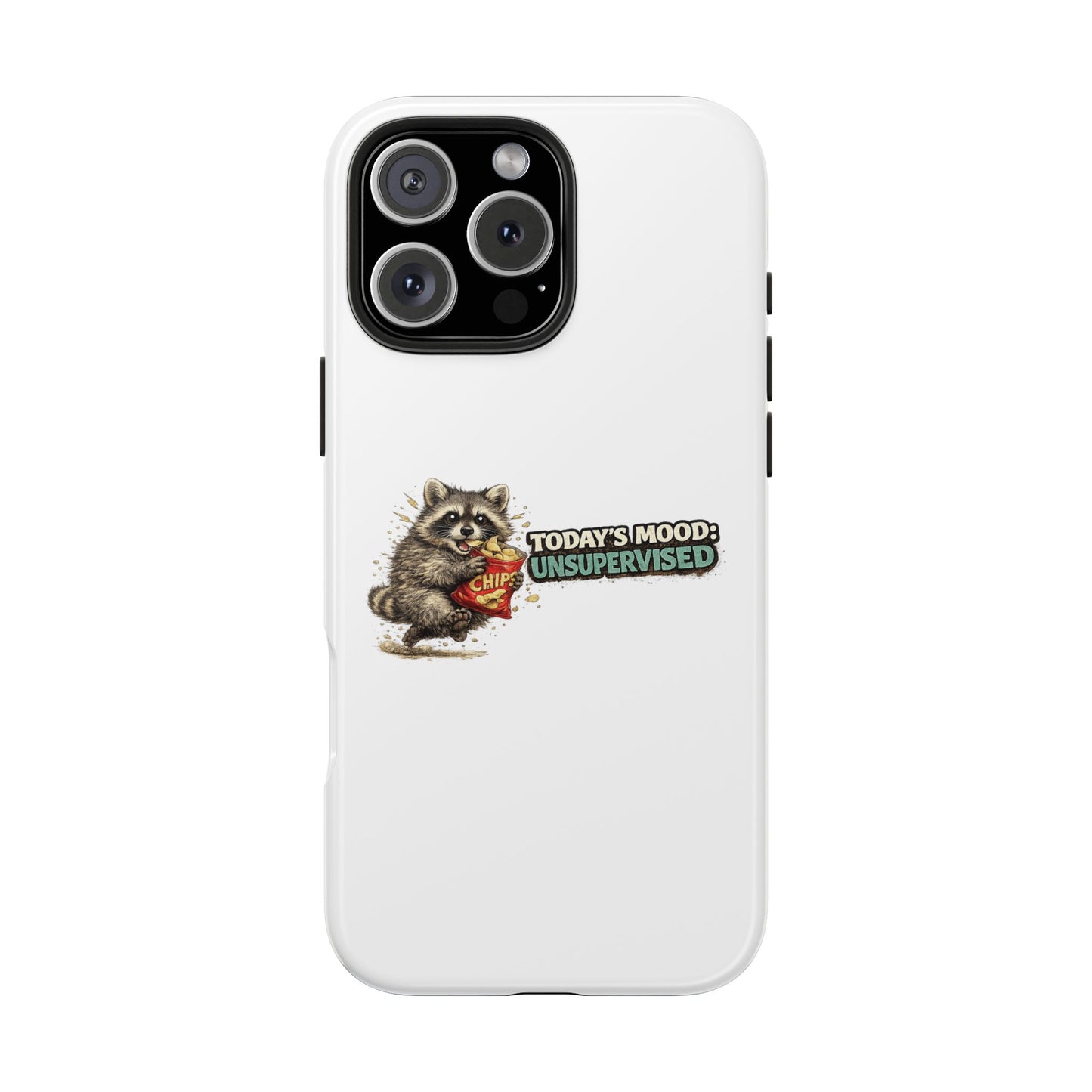 Today's Mood Raccoon Phone Case — Tough & Cute Protective Phone Cover