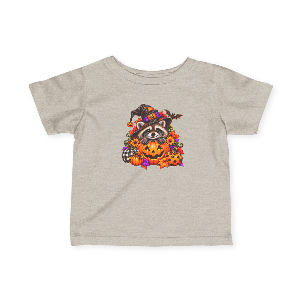 Halloween Raccoon Infant Tee