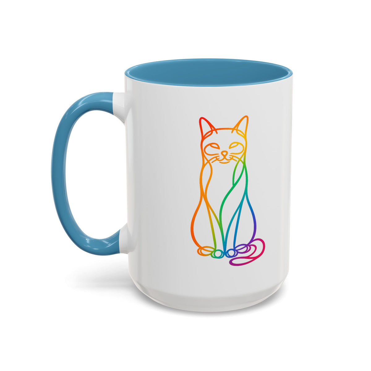 Rainbow Cat Coffee Mug  (11/15oz)