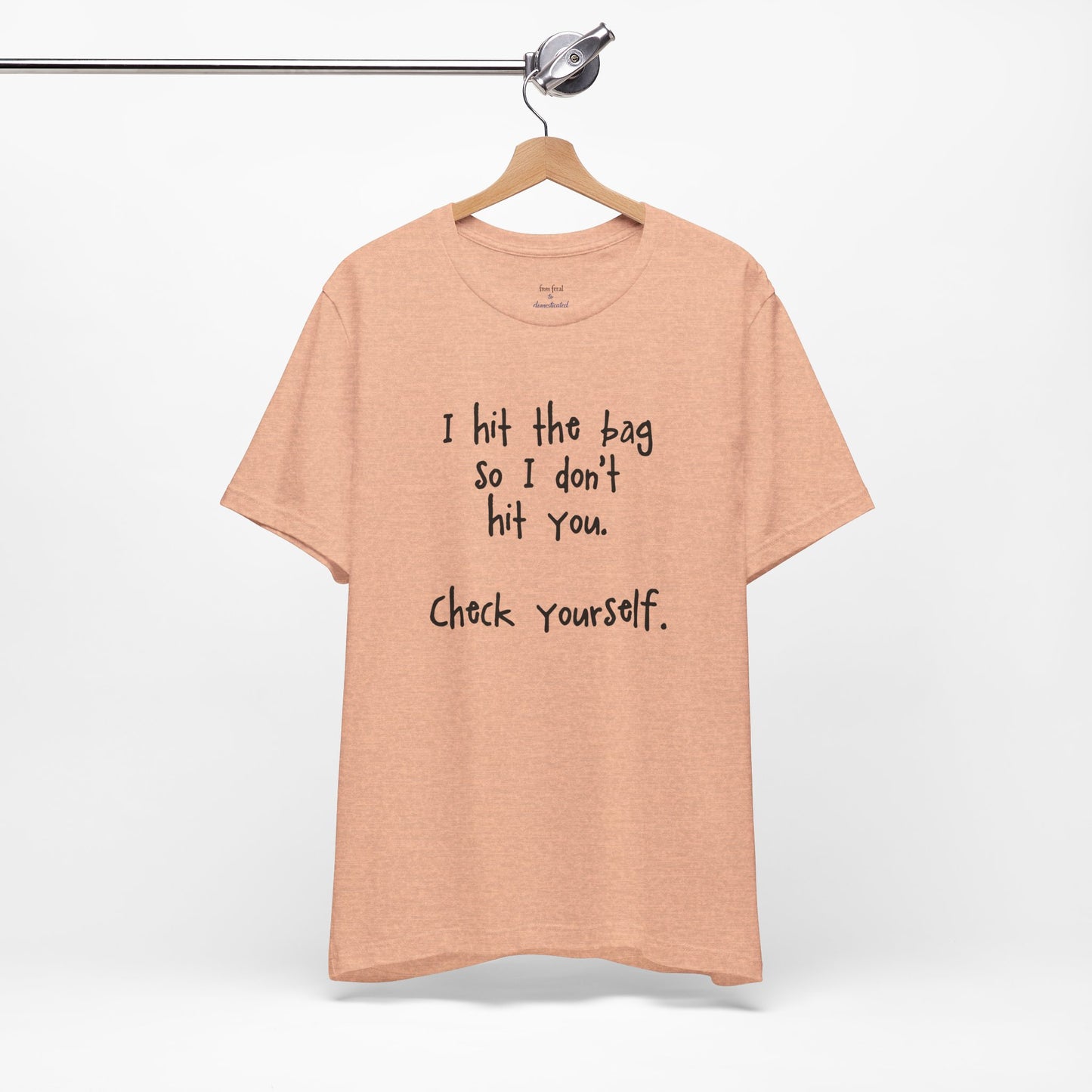 "Check Yourself" Kickboxing Tee
