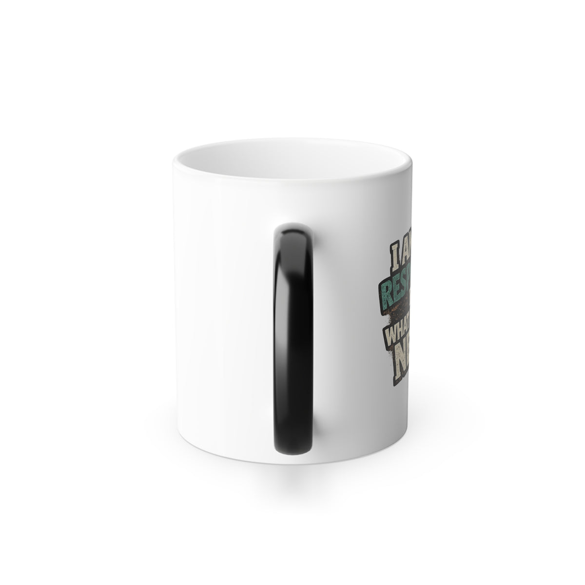 Not Responsible Raccoon Color-Changing Mug  11 oz