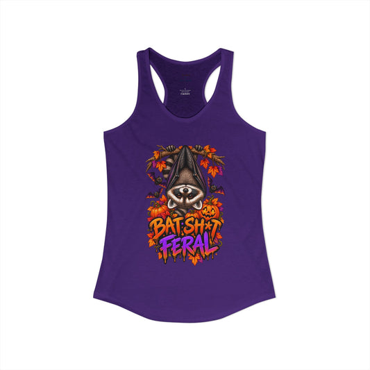 Batty Raccoon Racerback Tank