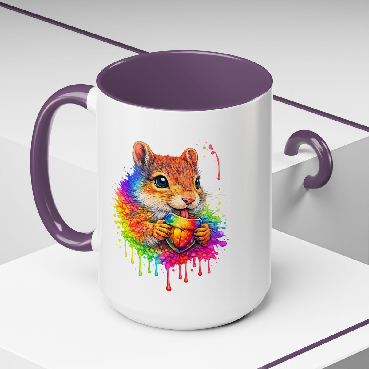 Watercolor Squirrel Coffee Mug  (11/15oz)