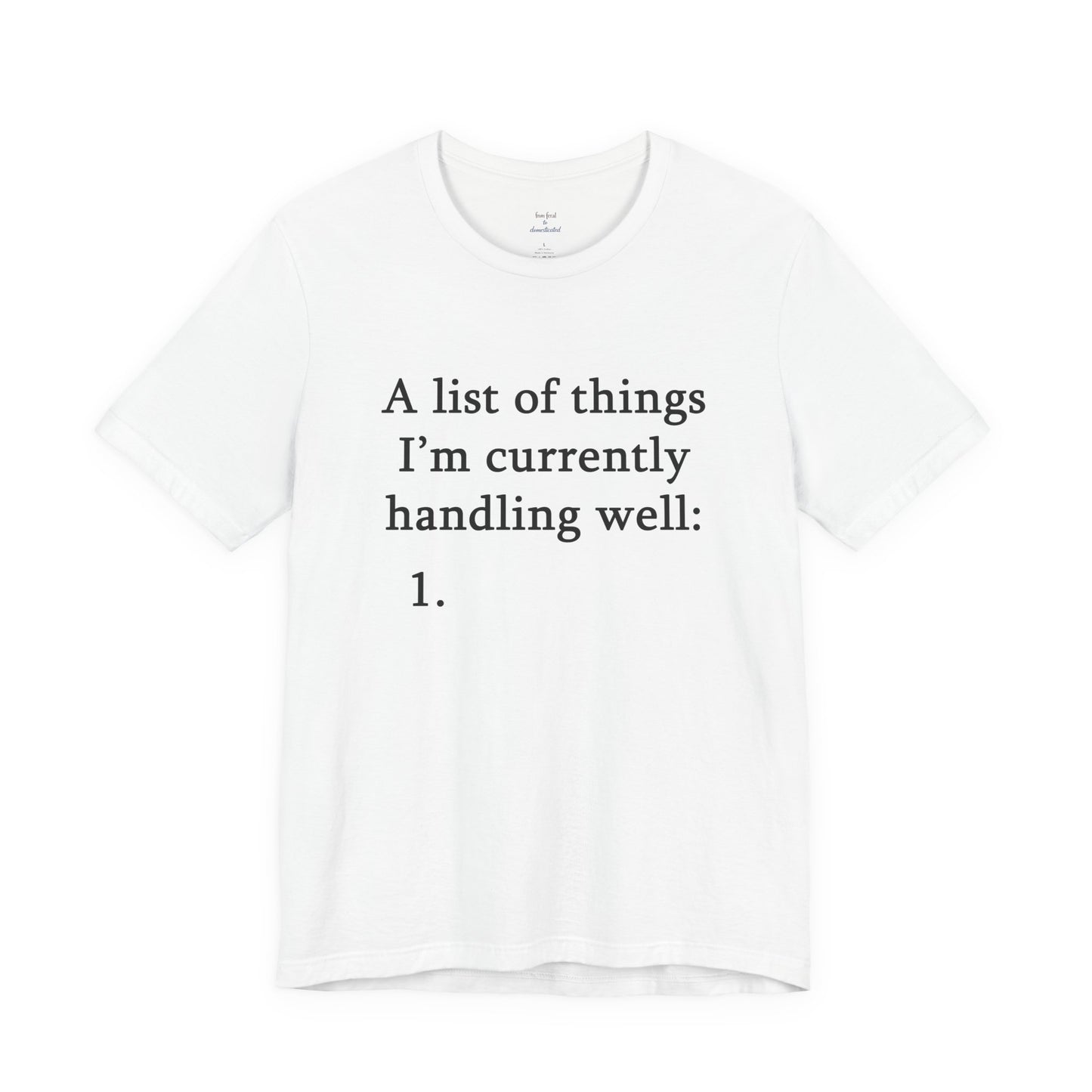 A List Tee