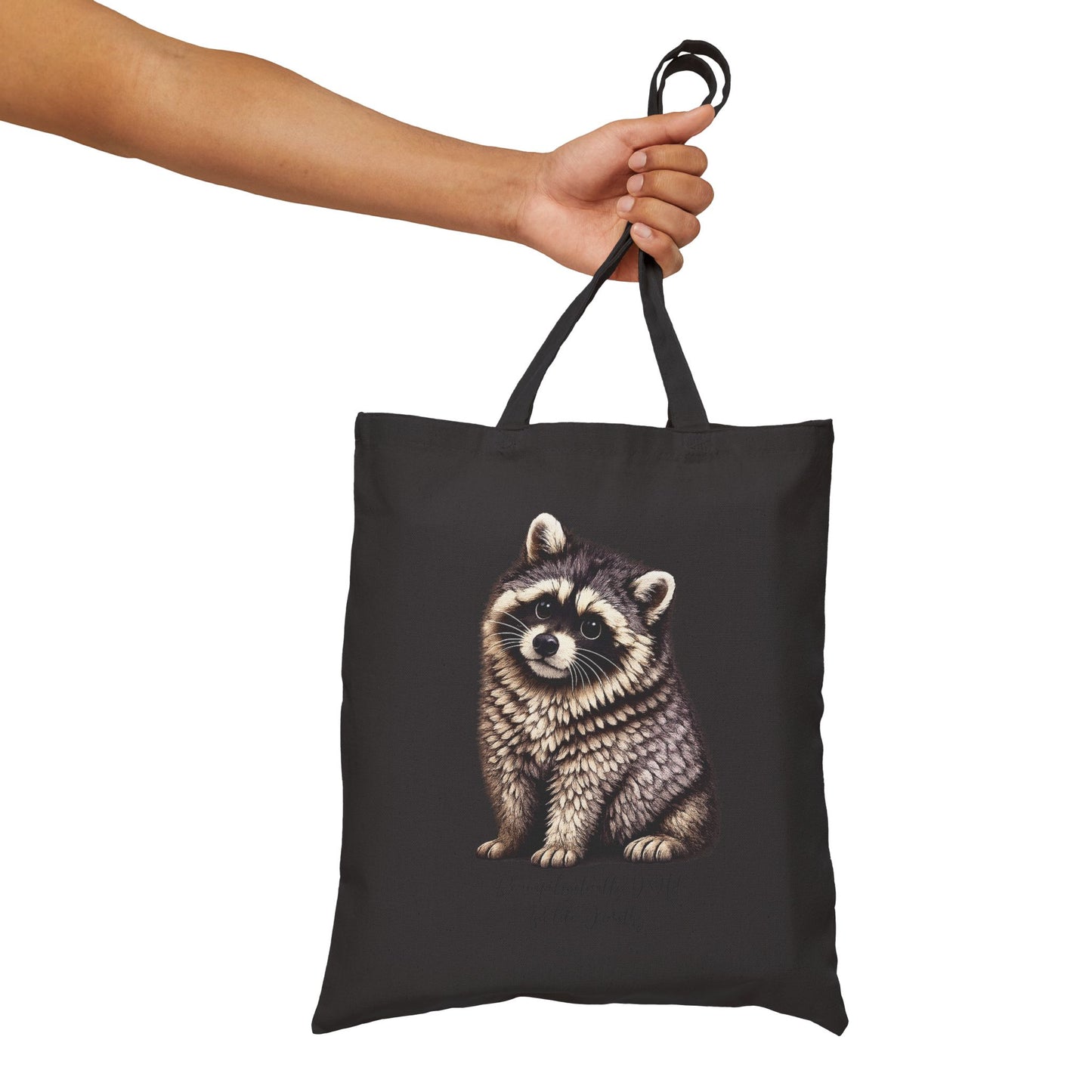 Jimothy The Raccoon Inspirational Tote Bag