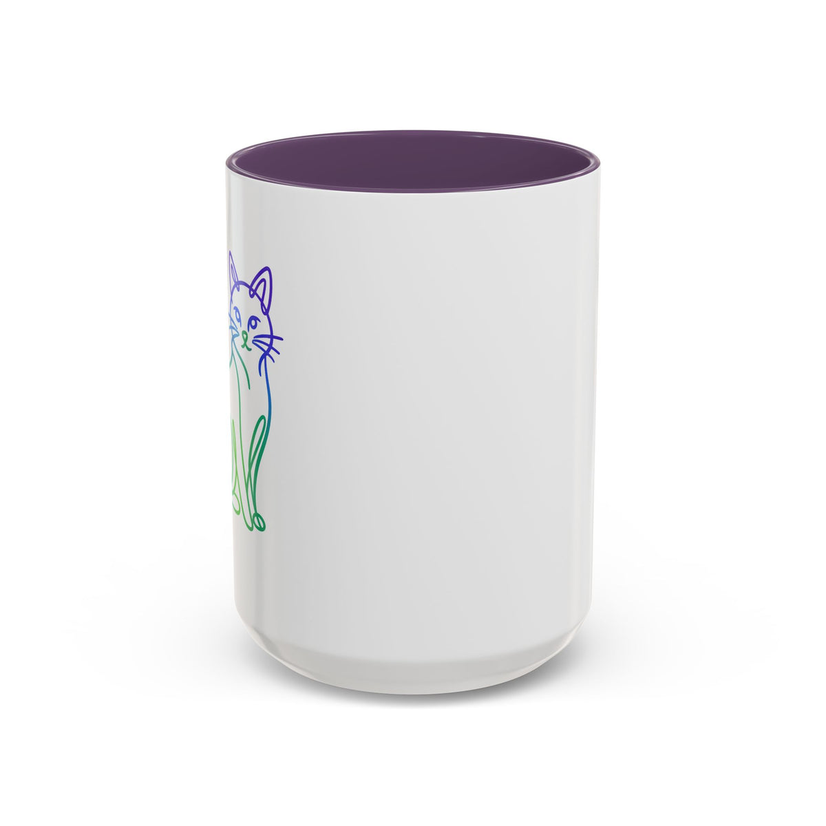 Northern Lights Cat Coffee Mug  (11/15oz)