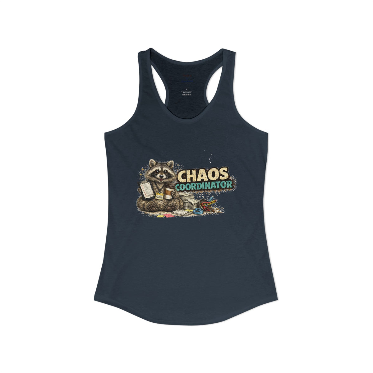 Chaos Coordinator Racerback Tank
