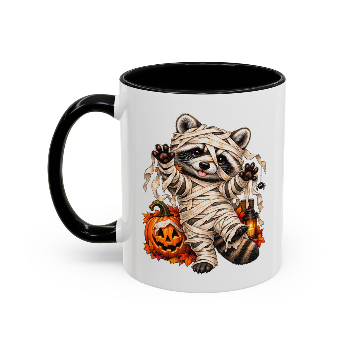Halloween Mummy Raccoon Coffee Mug  (11/15oz)