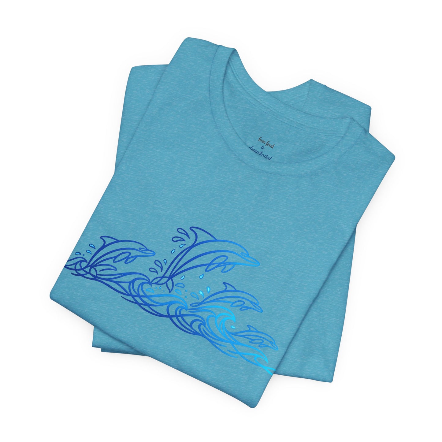 Dolphin Pod Wild Lines T-Shirt