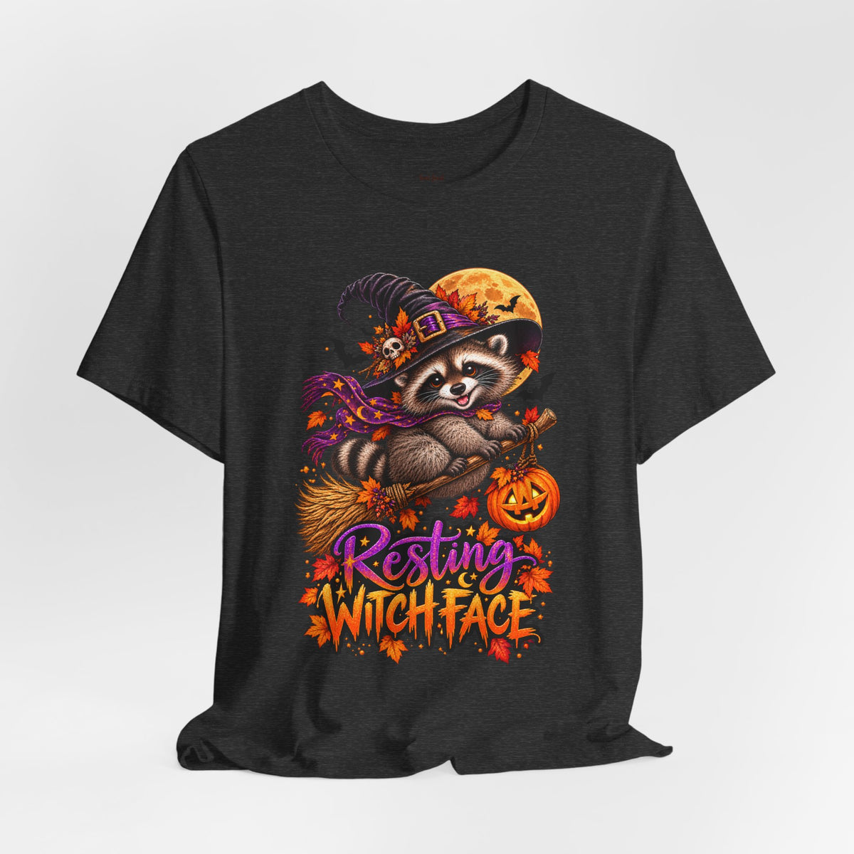Resting Witch Face Raccoon T-Shirt