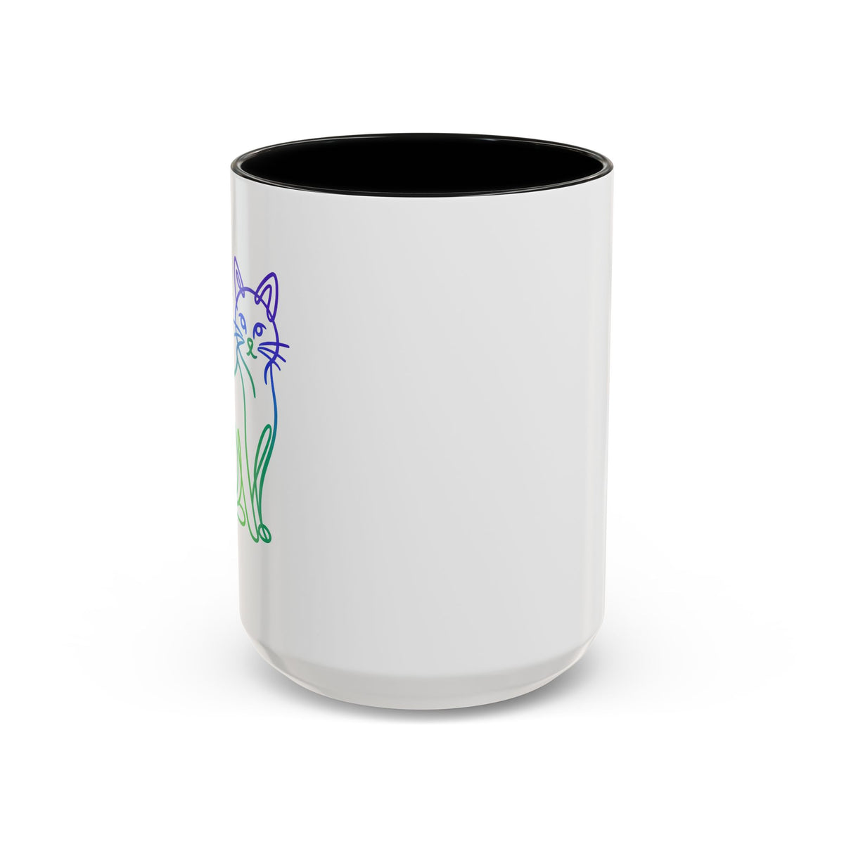 Northern Lights Cat Coffee Mug  (11/15oz)