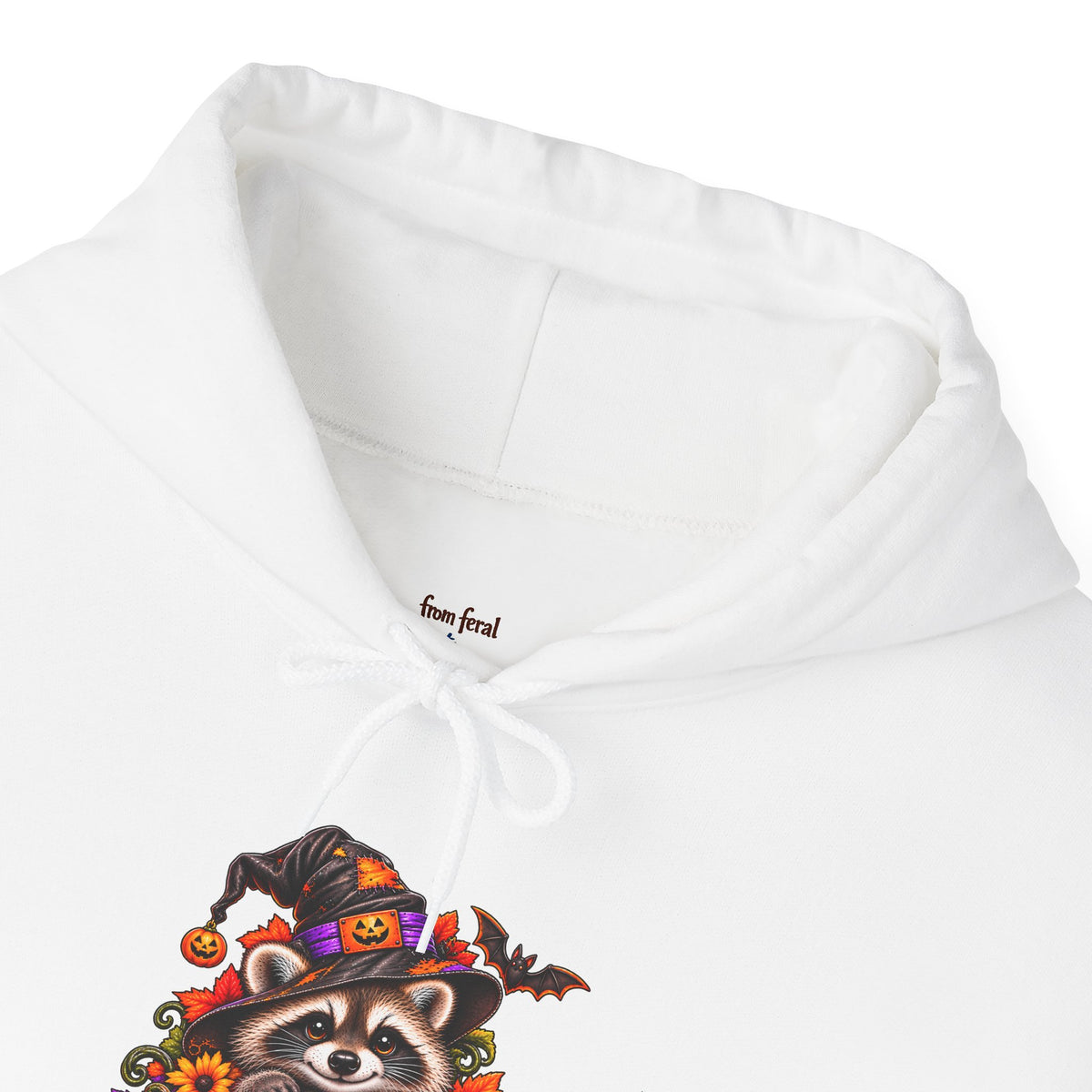 Halloween Raccoon Hooded Sweatshirt