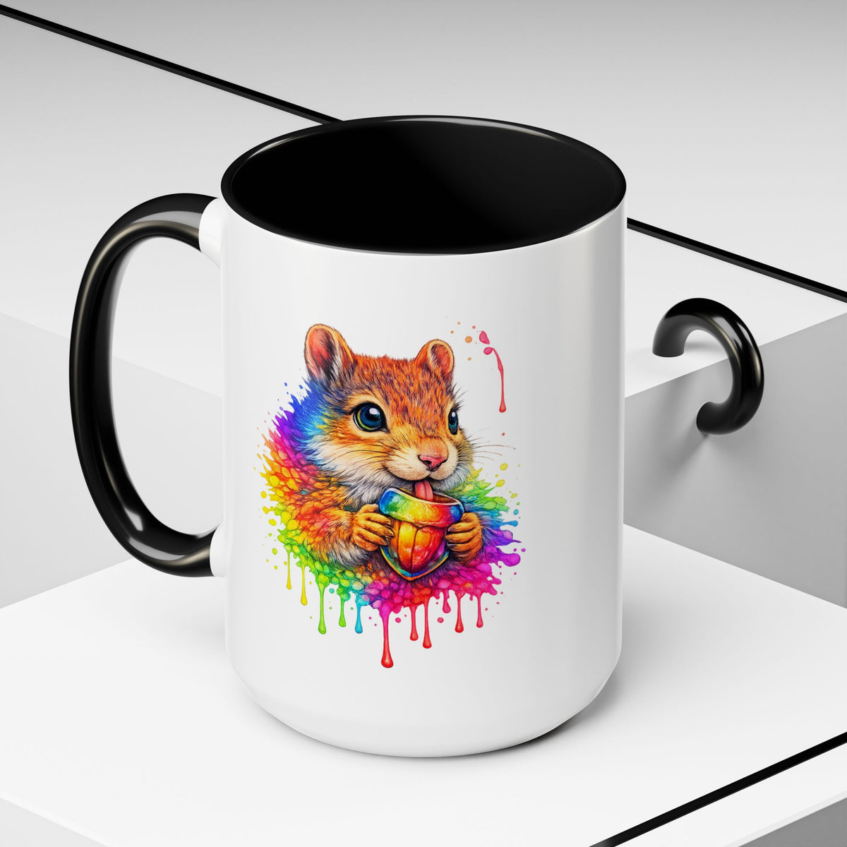 Watercolor Squirrel Coffee Mug  (11/15oz)