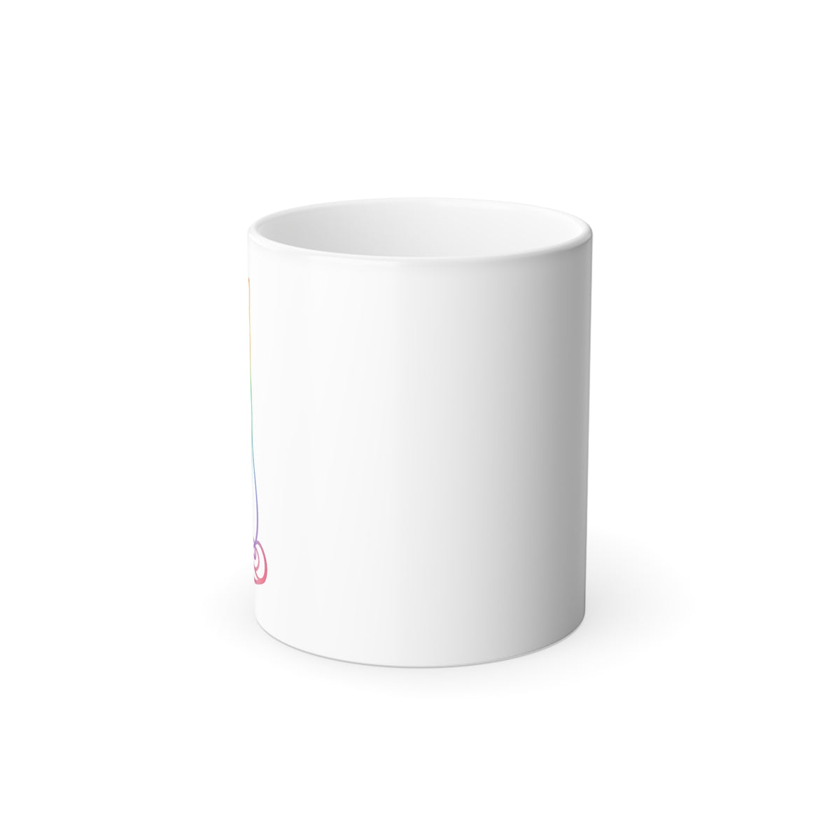 Rainbow Cat Color-Changing Mug  11 oz