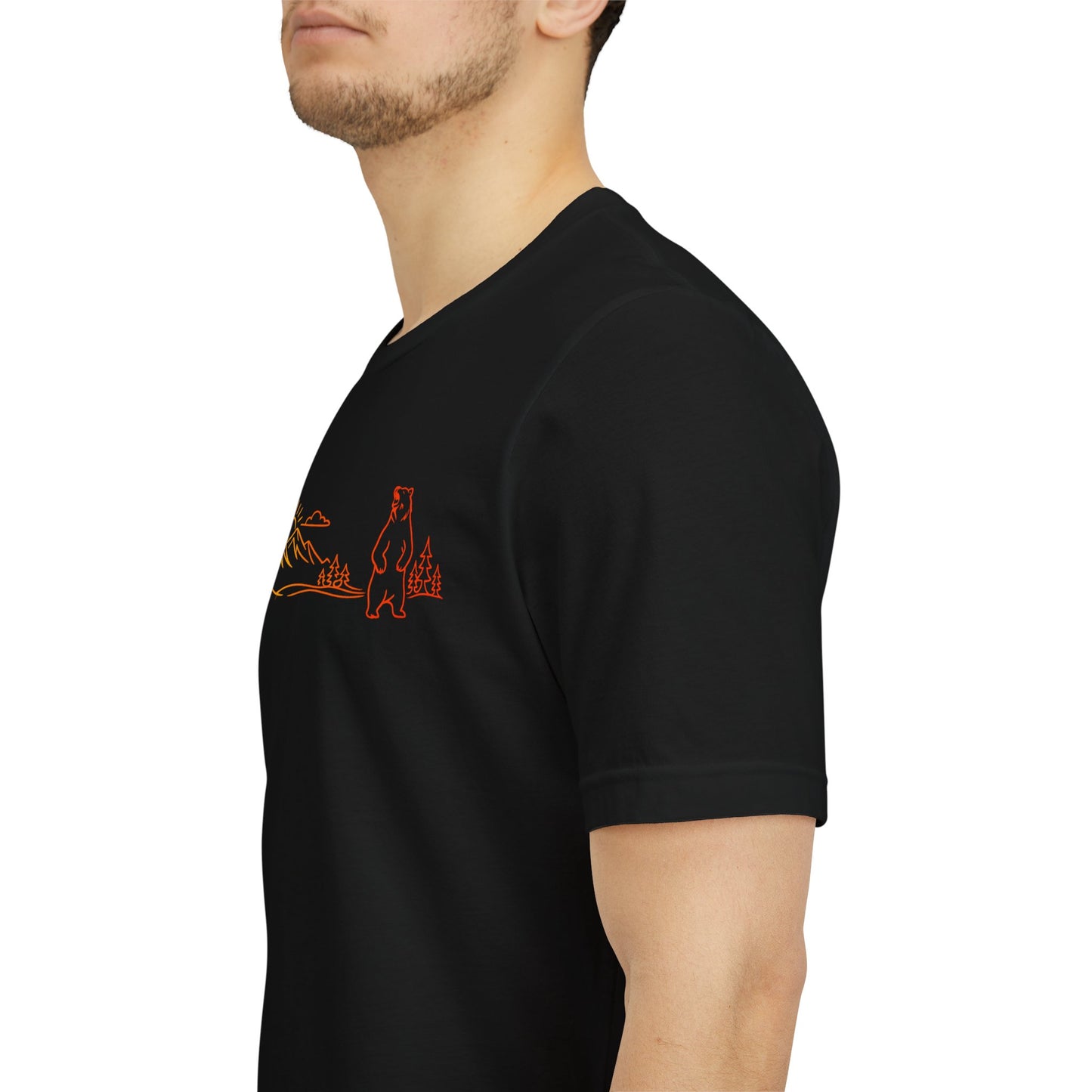 Standing Bear Mountain Scene Tee