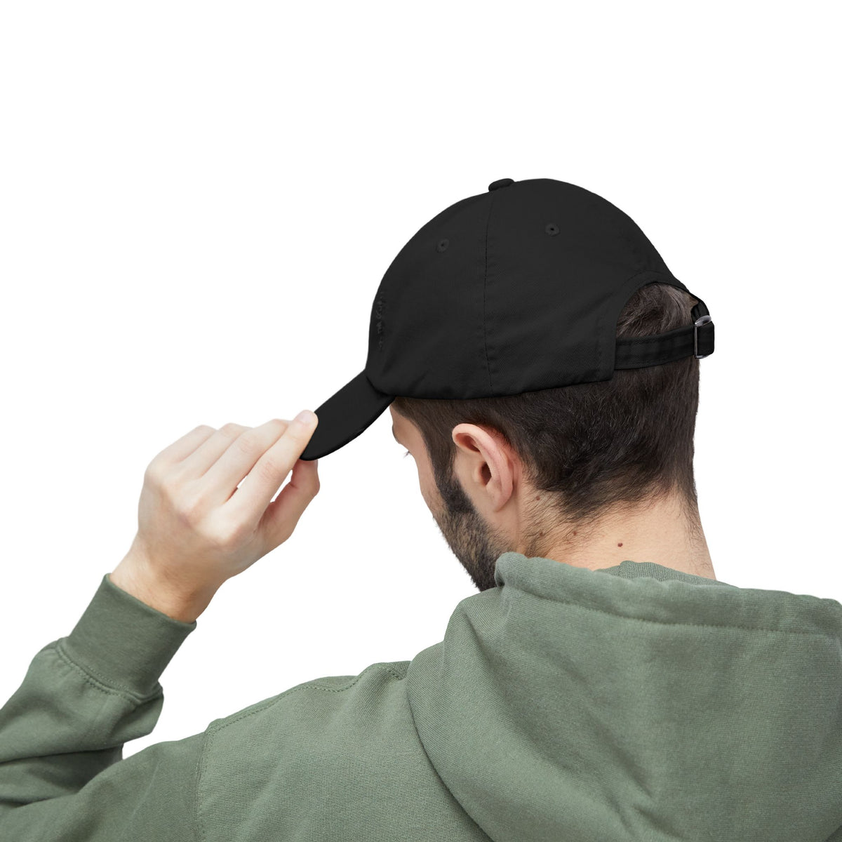 Halloween Raccoon Distressed Baseball Hat