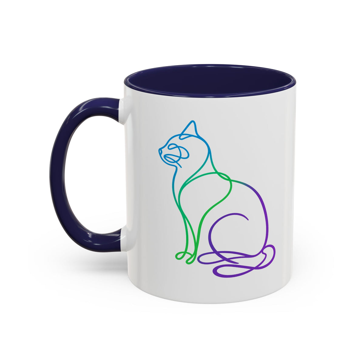 Northern Lights Cat Coffee Mug  (11/15oz)