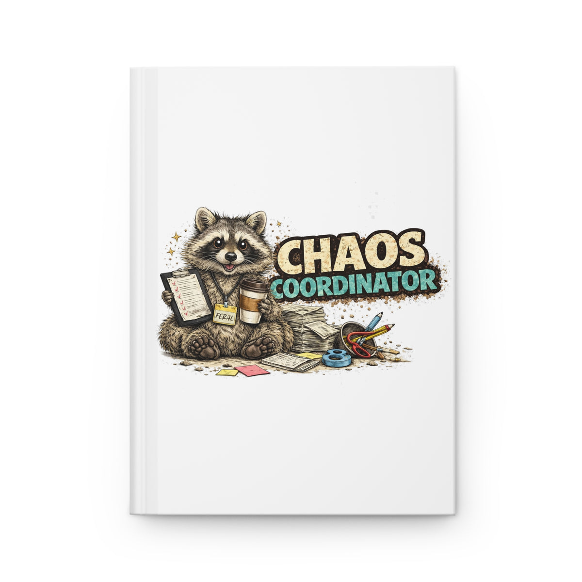 Chaos Coordinator Hardcover Journal and Sketchbook