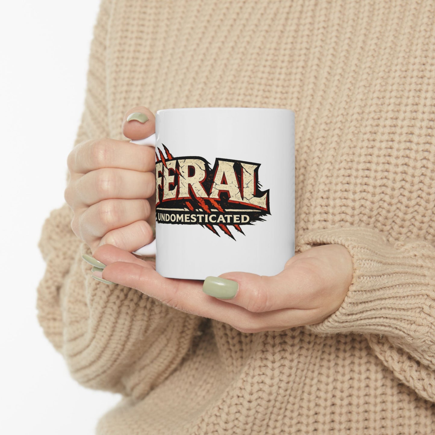 "Feral" Ceramic Mug  (11oz & 15oz)