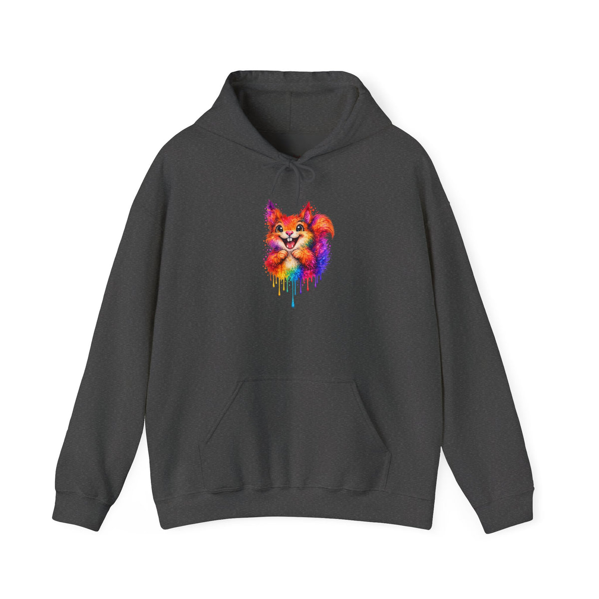 Watercolor Squirrel Hooded Sweatshirt
