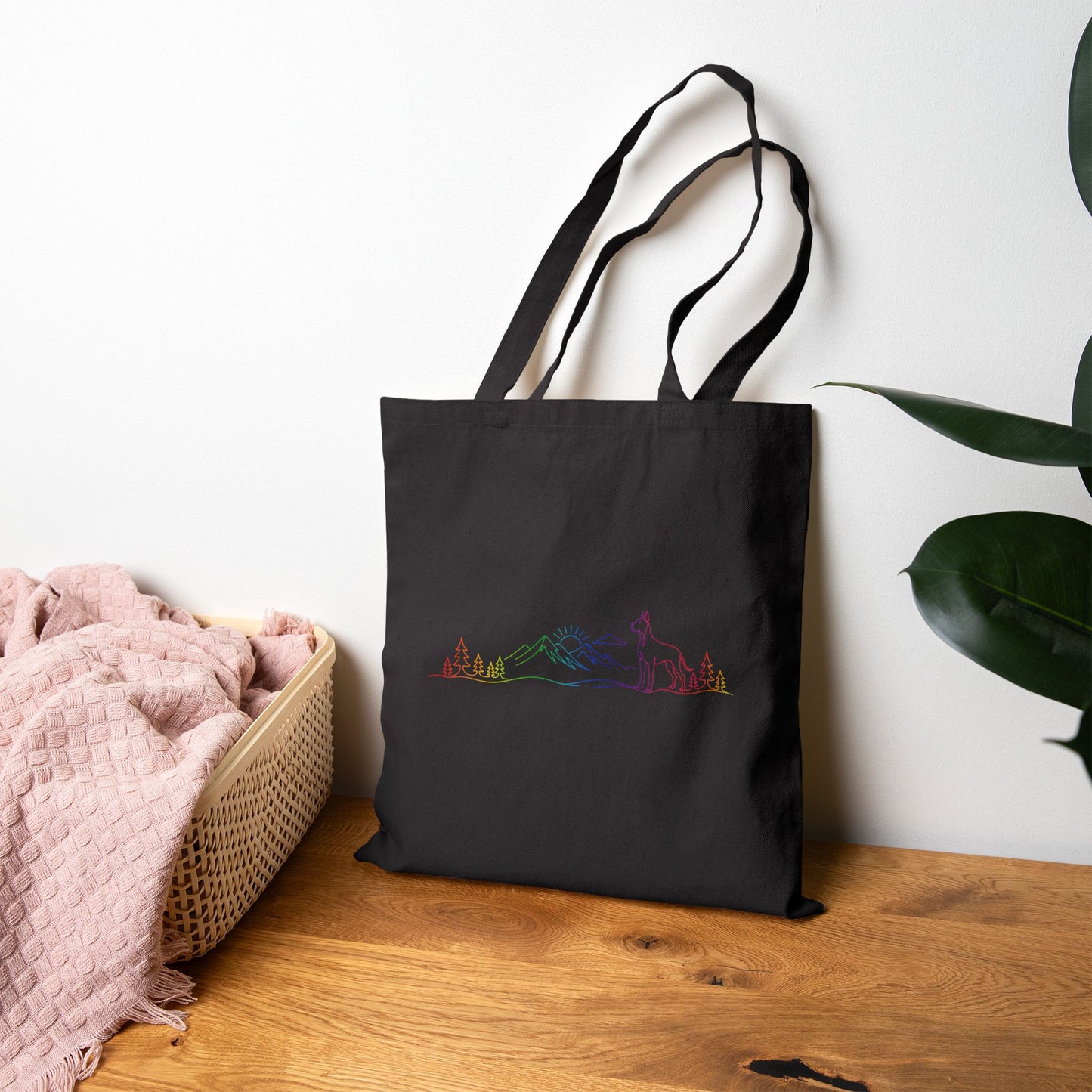 Great Dane, cropped ears Tote Bag
