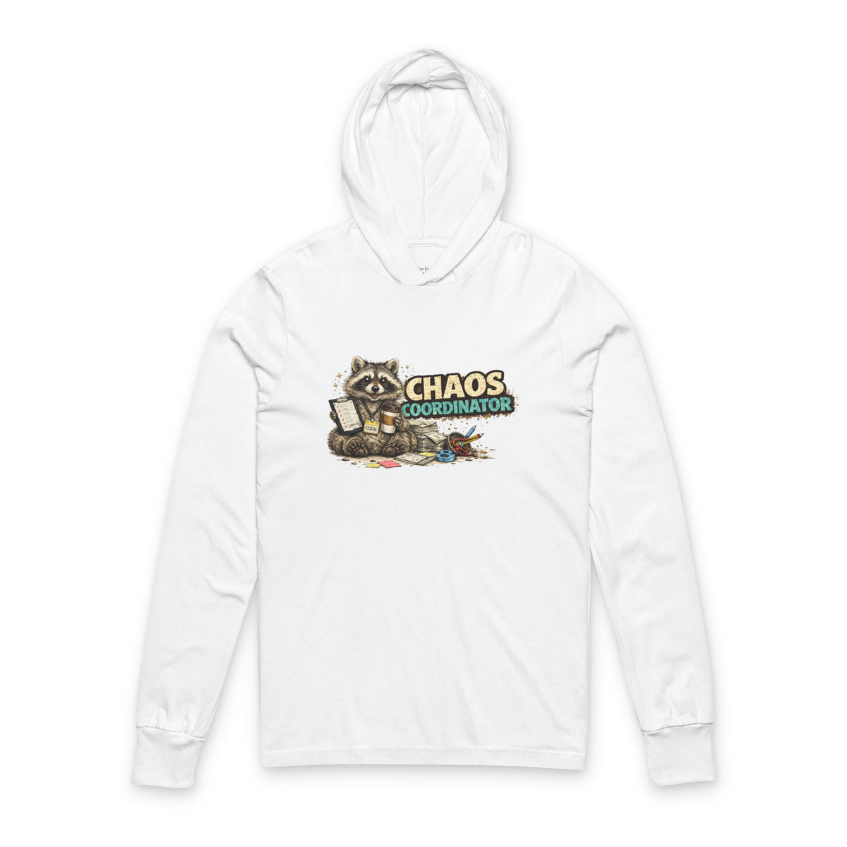 Chaos Coordinator Hooded Long Sleeve Tee
