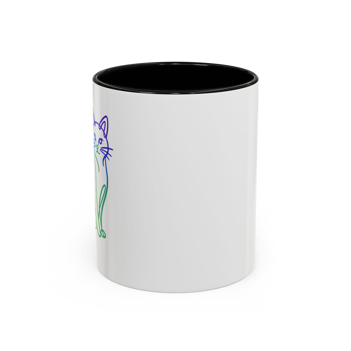 Northern Lights Cat Coffee Mug  (11/15oz)