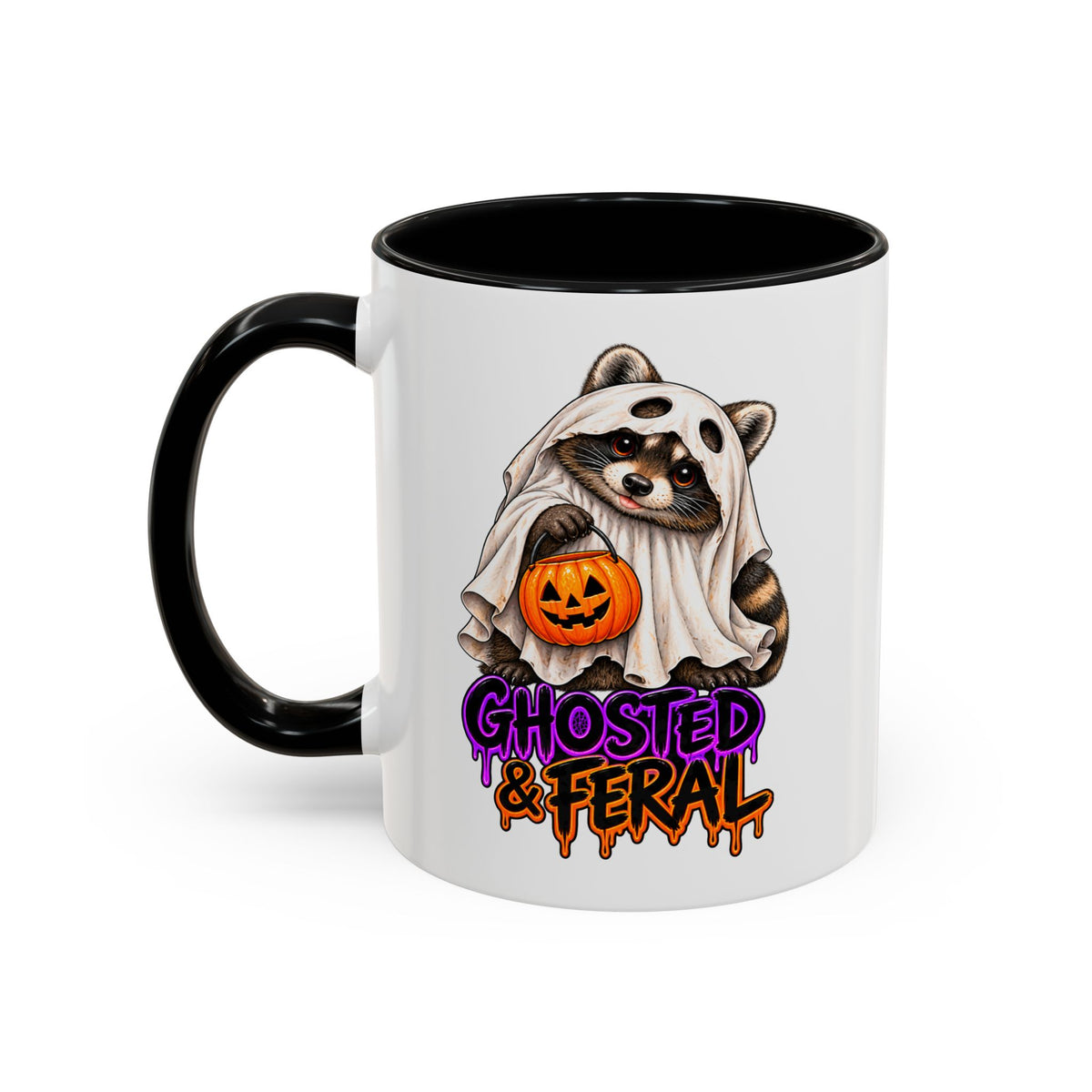 Ghosted Raccoon Coffee Mug  (11/15oz)