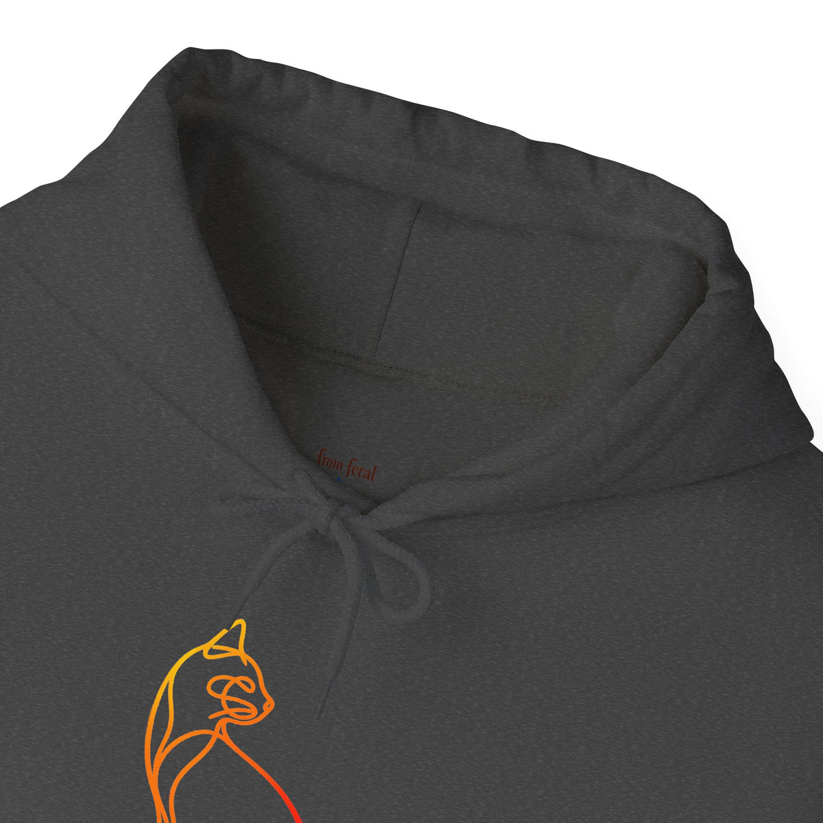 Sunrise Cat Hooded Sweatshirt
