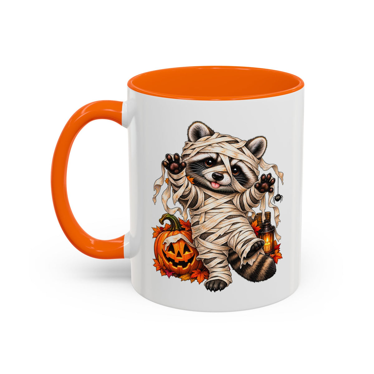 Halloween Mummy Raccoon Coffee Mug  (11/15oz)