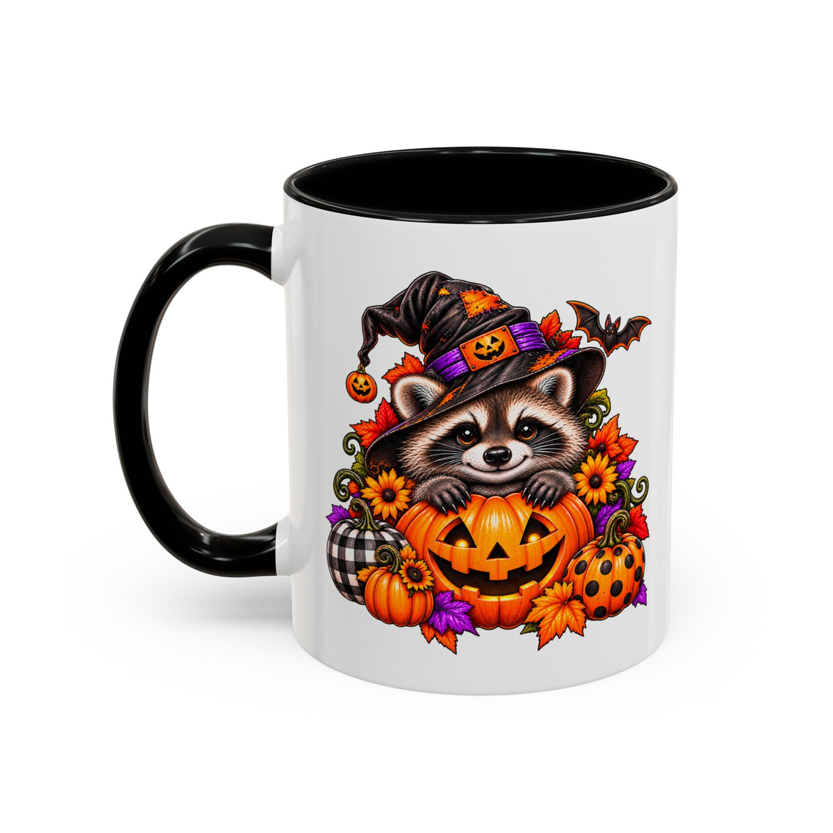 Halloween Raccoon Coffee Mug  (11/15oz)