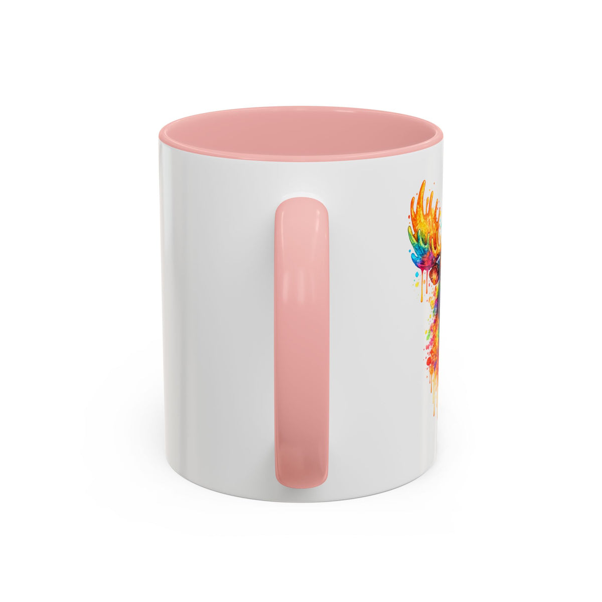 Watercolor Moose Coffee Mug  (11/15oz)
