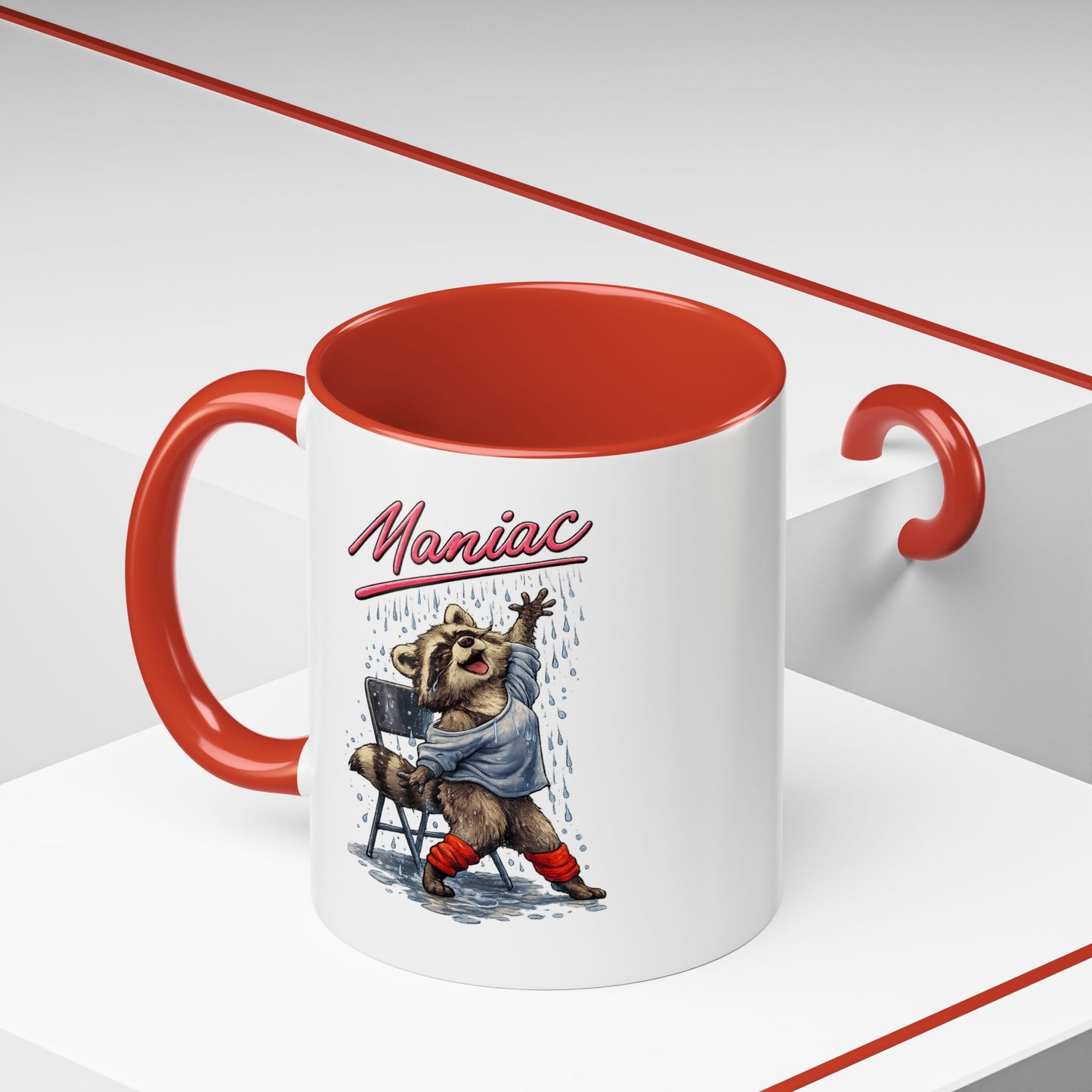 Dancing Raccoon Coffee Mug  (11/15oz)
