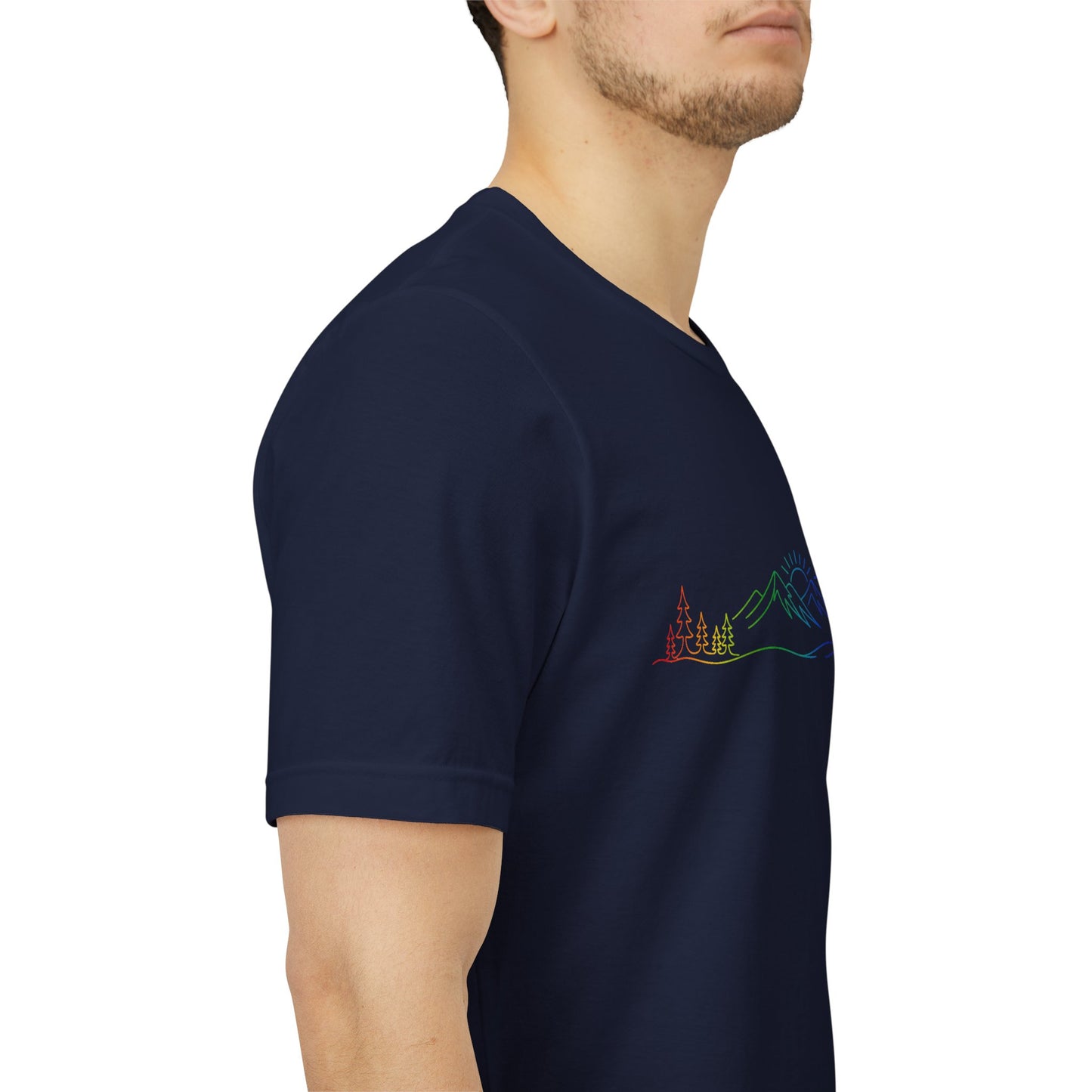 Cropped Great Dane Wild Lines T-Shirt