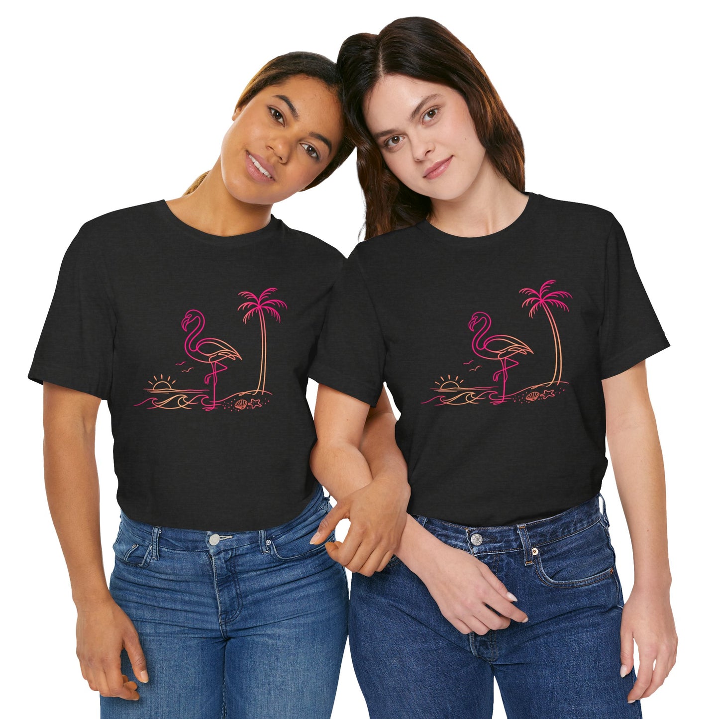 Flamingo Wild Lines T-Shirt