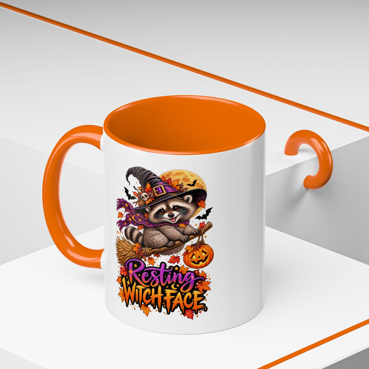 Resting Witch Face Raccoon Coffee Mug  (11/15oz)