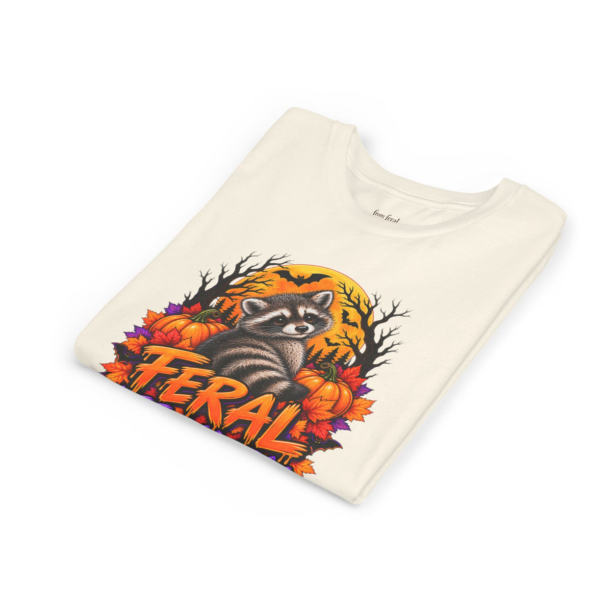 After Dark Coon Youth Tee — Raccoon Kids Tshirt