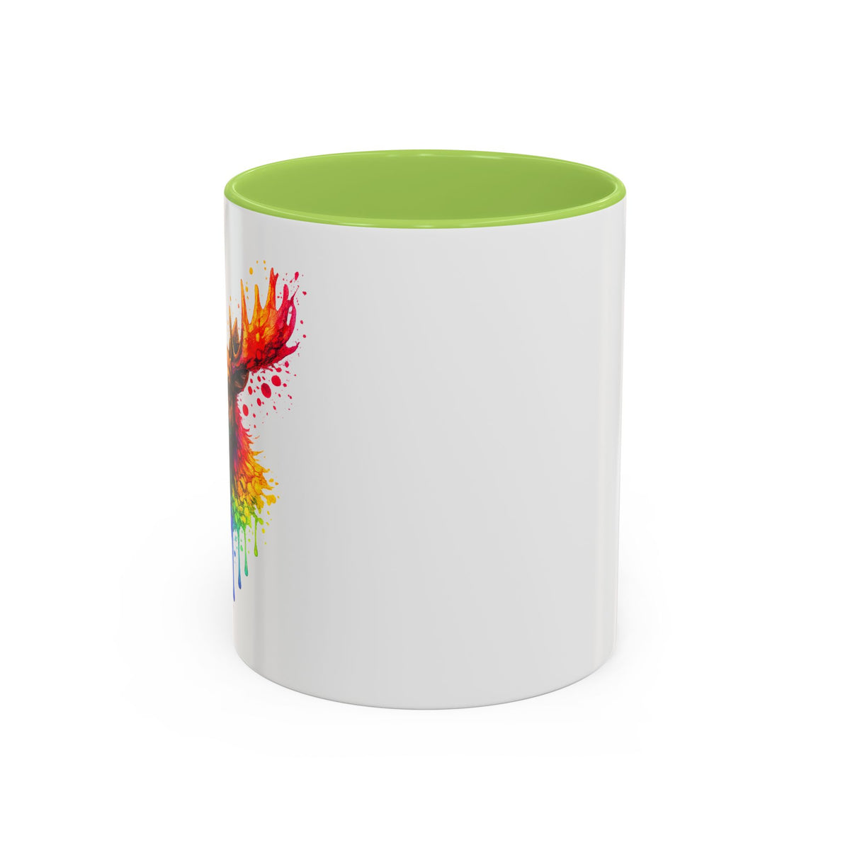 Watercolor Moose Coffee Mug  (11/15oz)