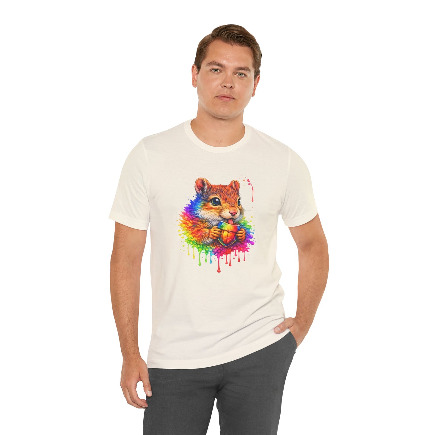 Watercolor Wildlife Squirrel T-Shirt
